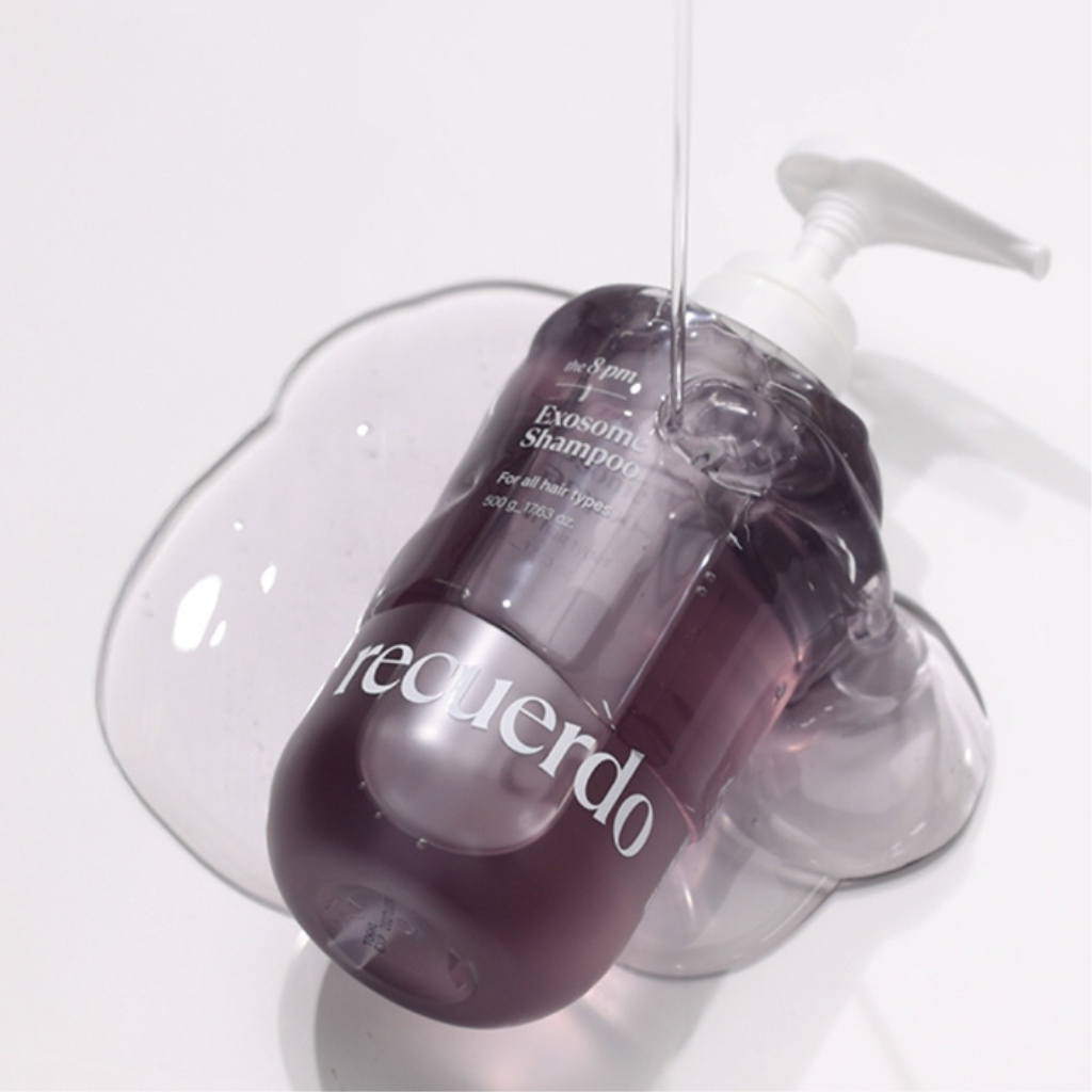Recuerdo 8PM night repair shampoo Korean scalp and hair care by Lovelia Beautique