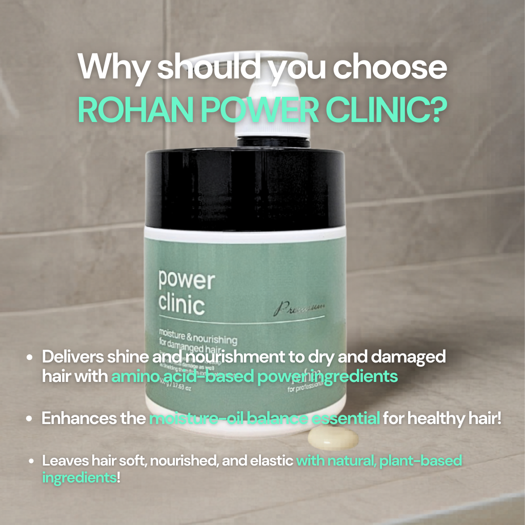Rohan power clinic intensive hair repair treatment Korean professional hair care