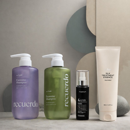 Recuerdo shampoo + power duo essence