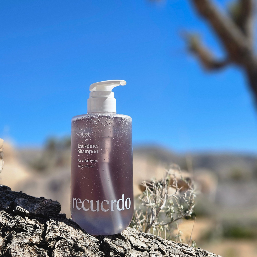 Recuerdo 8PM night repair shampoo Korean scalp and hair care by Lovelia Beautique
