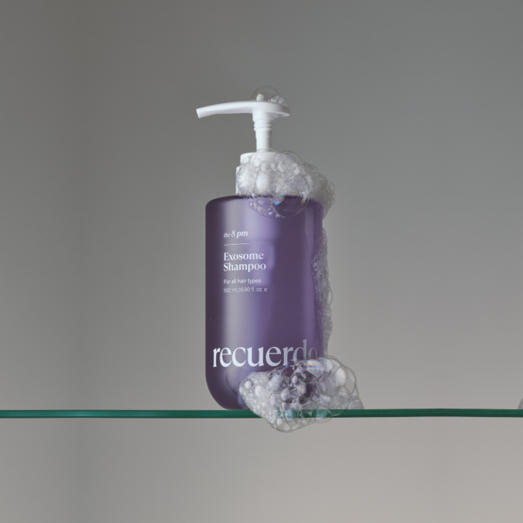 Recuerdo 8PM night repair shampoo Korean scalp and hair care by Lovelia Beautique